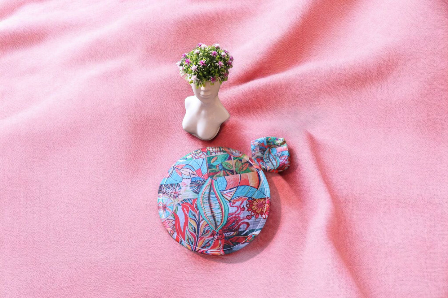 Abanico Plegable Aroma