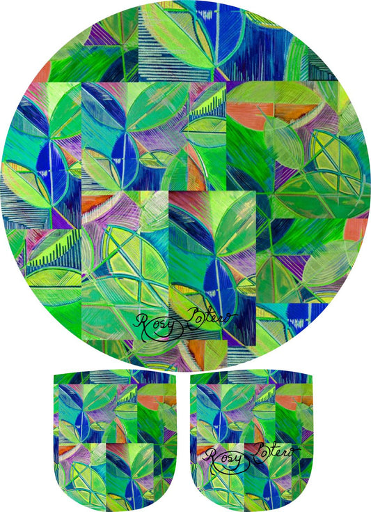 Abanico Plegable Verdalia