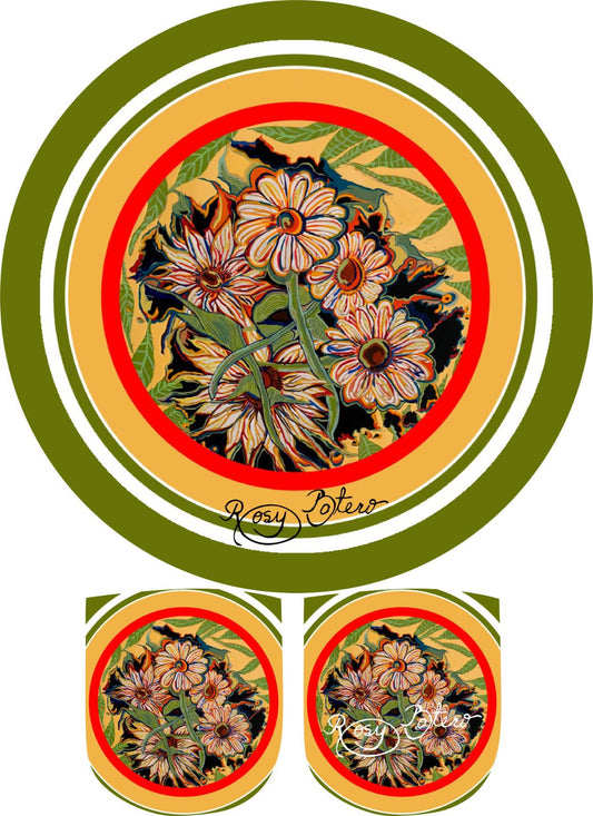 Abanico Plegable Calidez