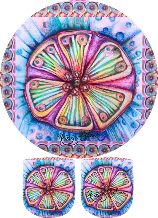 Abanico Plegable Sepalo