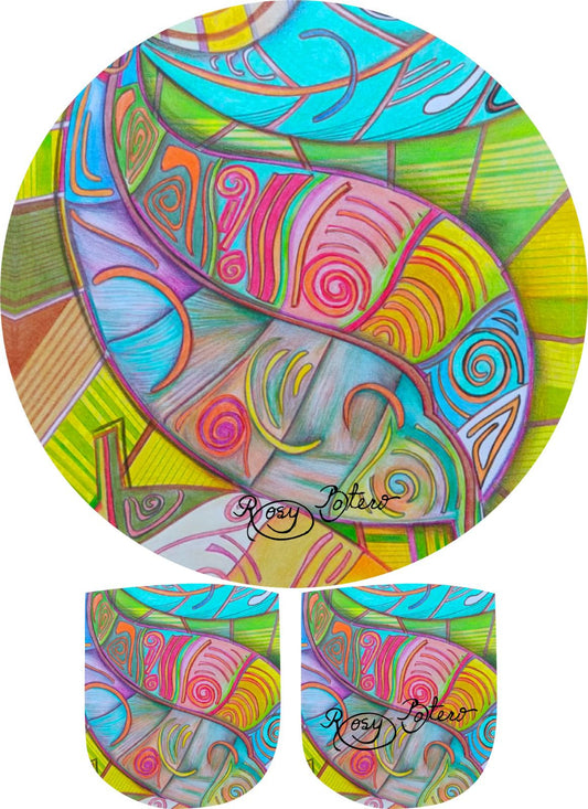 Abanico Plegable Natura