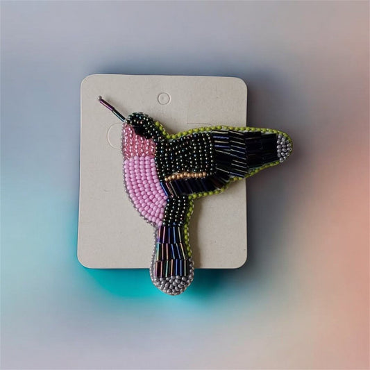 Broche Colibrí Artesanal