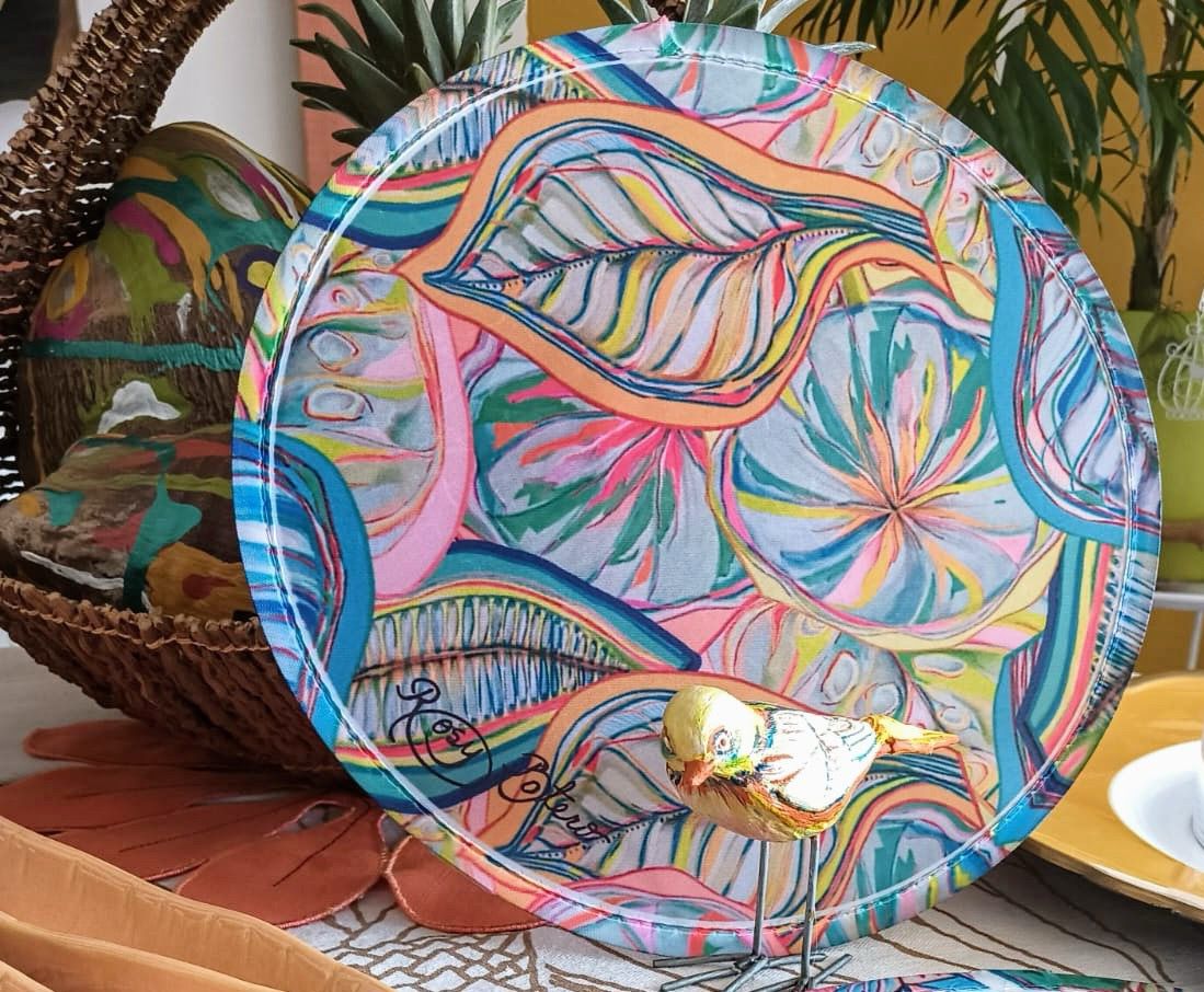 Abanico Plegable Hoja