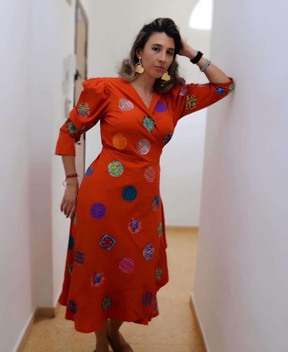 Vestido Pecoso en DTF