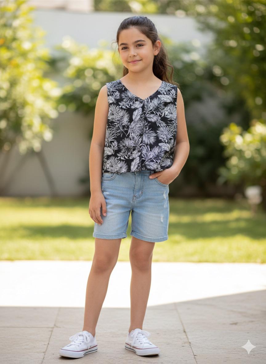 Chaleco Infantil Geometria del Caribe