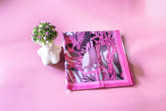 Pañuelo Ramas Fucsia