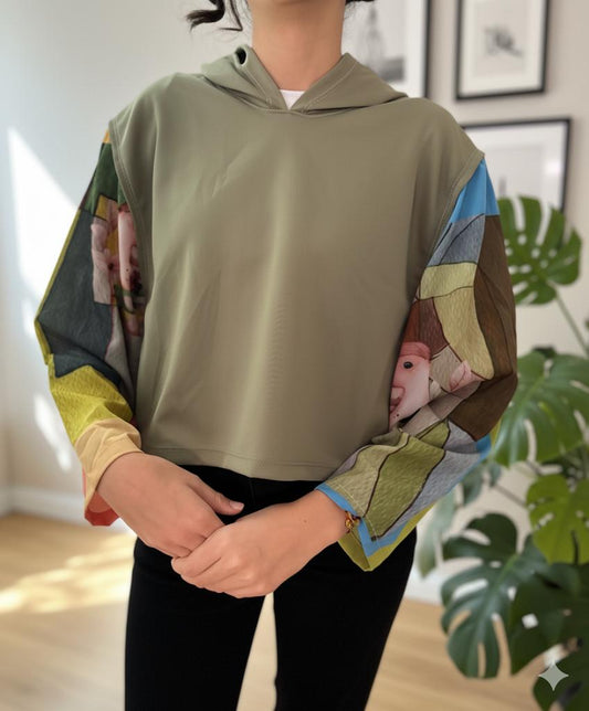 Sudadera estampado Canto al Amanecer