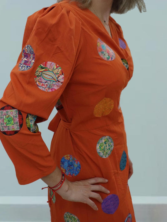 Vestido Pecoso en DTF