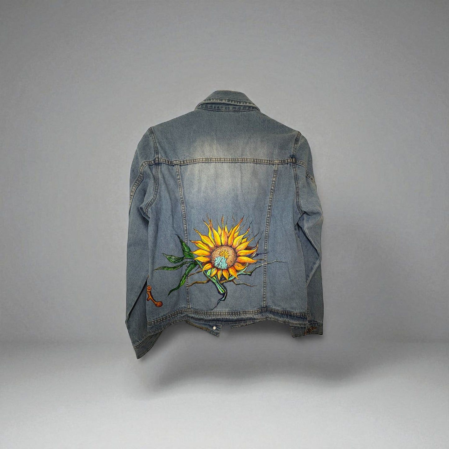 Chaqueta Vaquera Pintada a Mano