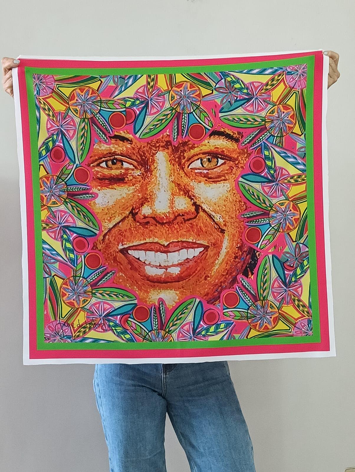 Pañuelo Rostro Tropical